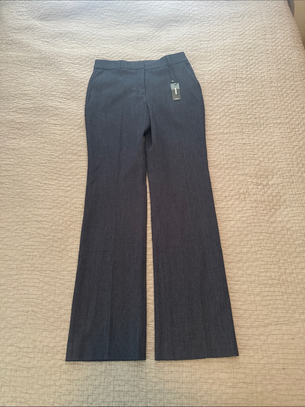 Express Editor Mid Rise Bootcut Dress Pants